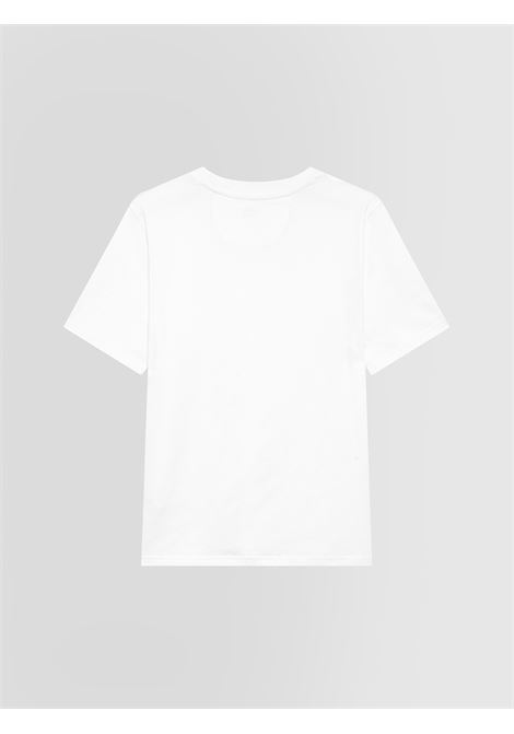 Alpha Studio t-shirt girocollo in jersey stretch bianco ALPHA STUDIO | T-shirt | AU-5300C1000